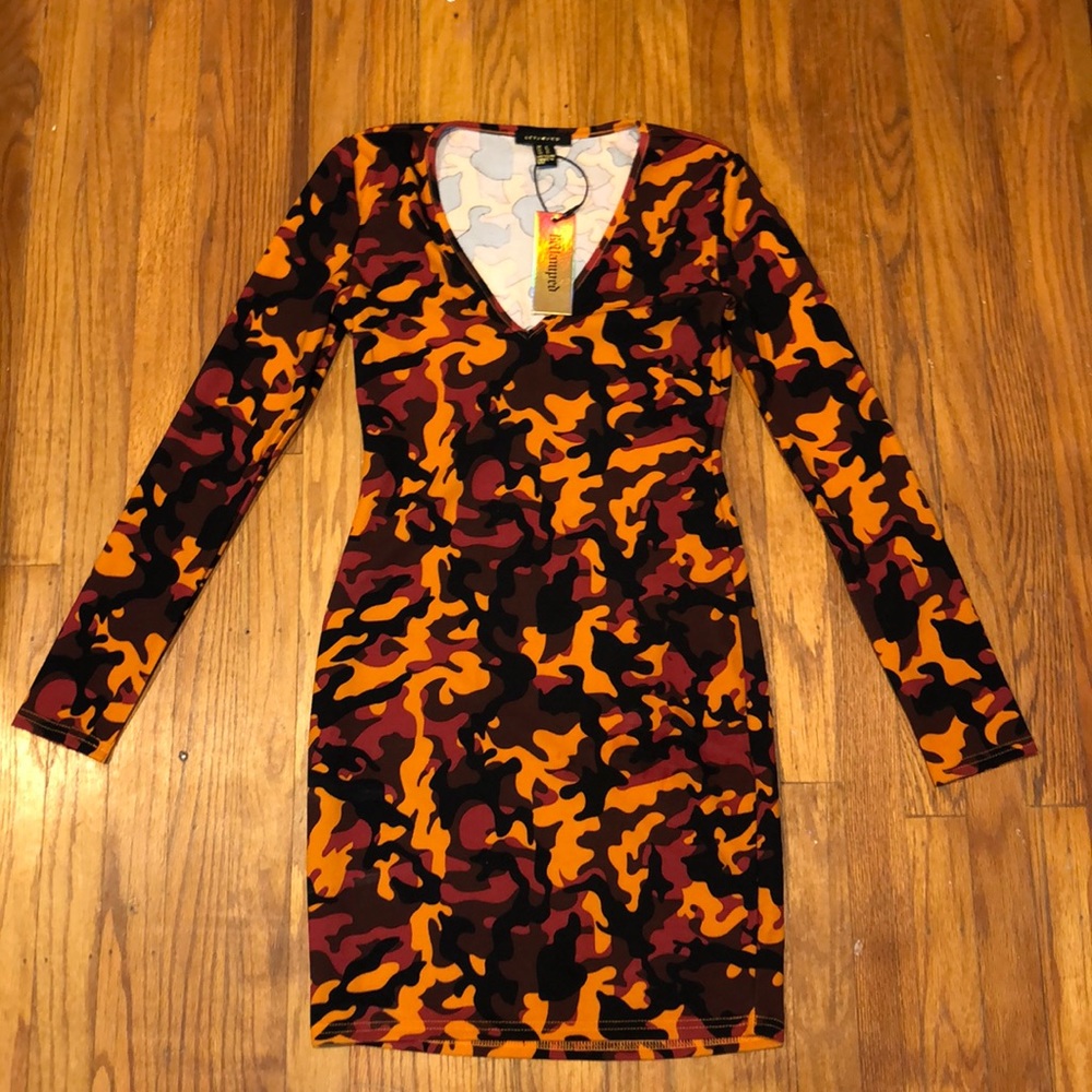 camo dress